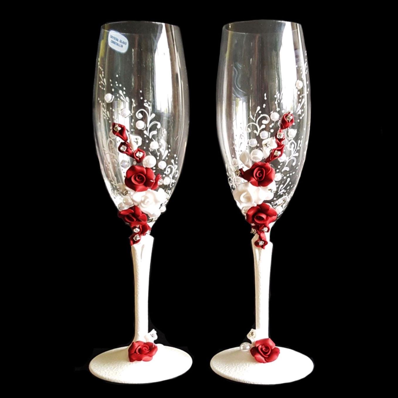 Бокалы свадебные Bohemia Sandy 190 мл 2 шт. (1629)