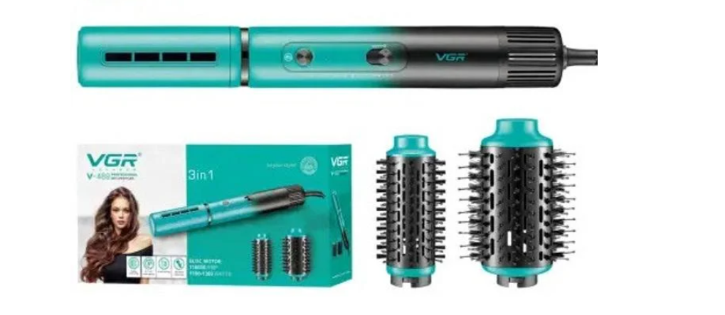 Фен-щітка для волосся VGR V-489 з захистом від перегріву (25026225)