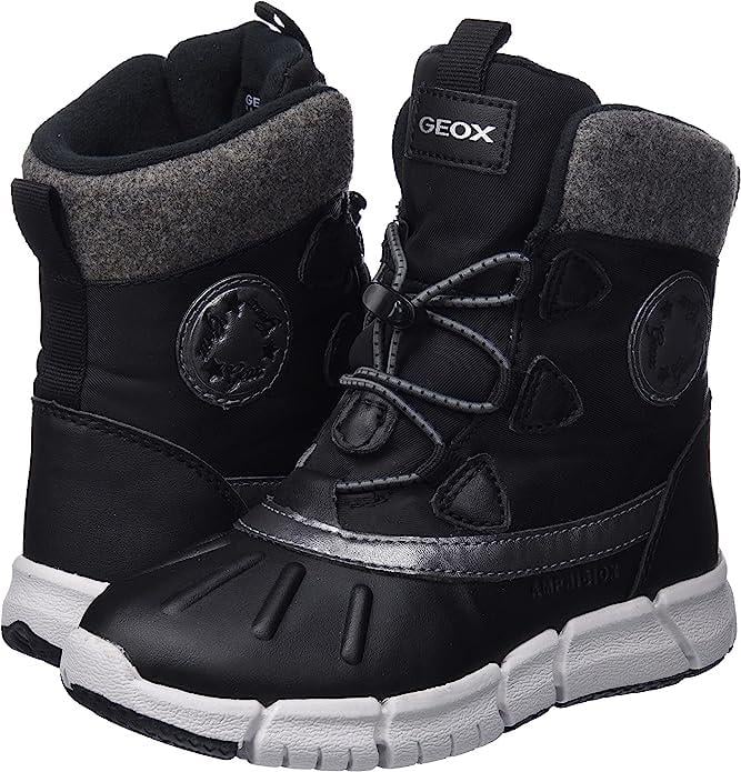 Ботинки зимние Geox Flexyper р. EUR 35 Black (11220078)