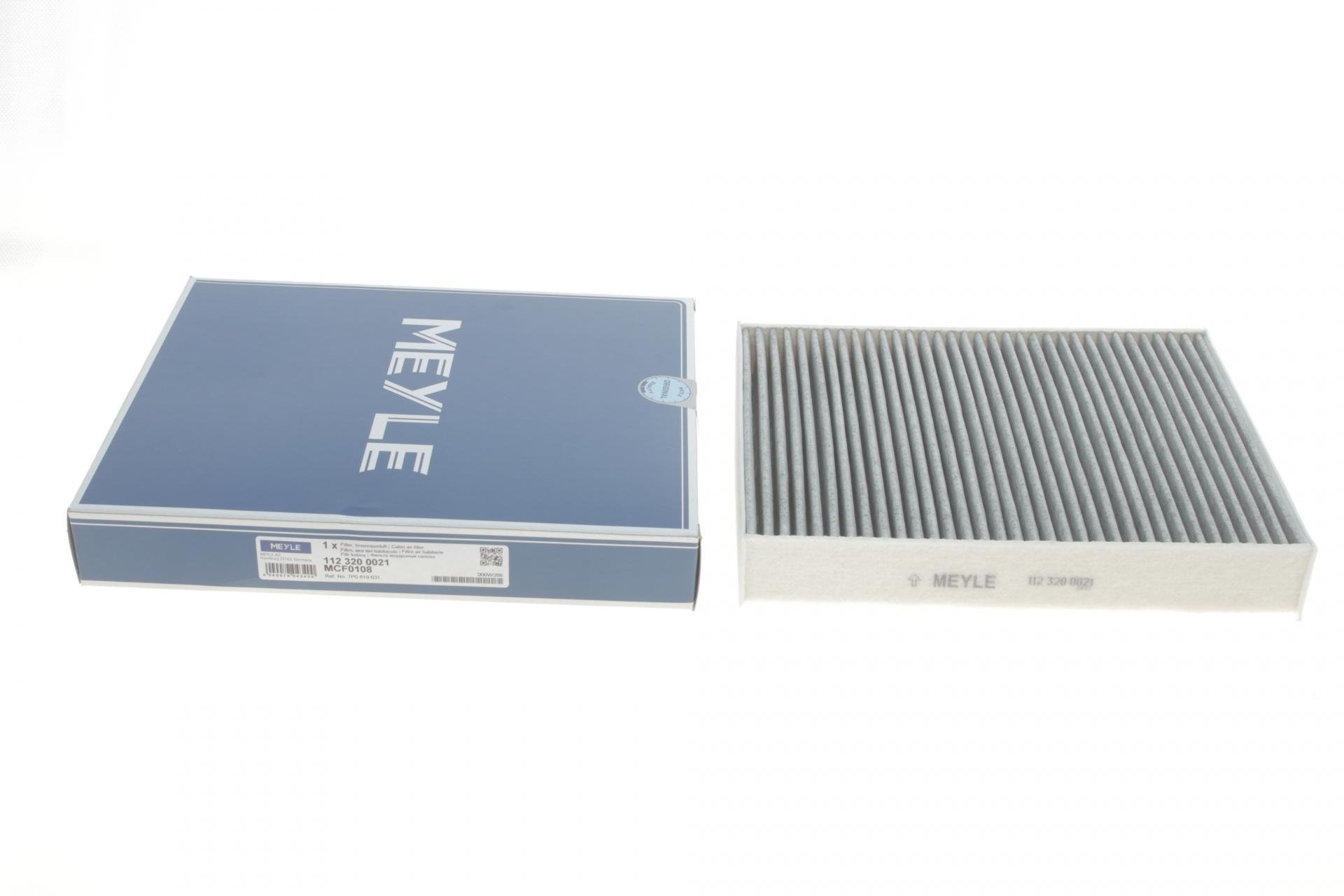 Фильтр салона Meyle для Porsche Cayenne/VW Touareg 3,0D-4,8 10- угольный (112 320 0021)