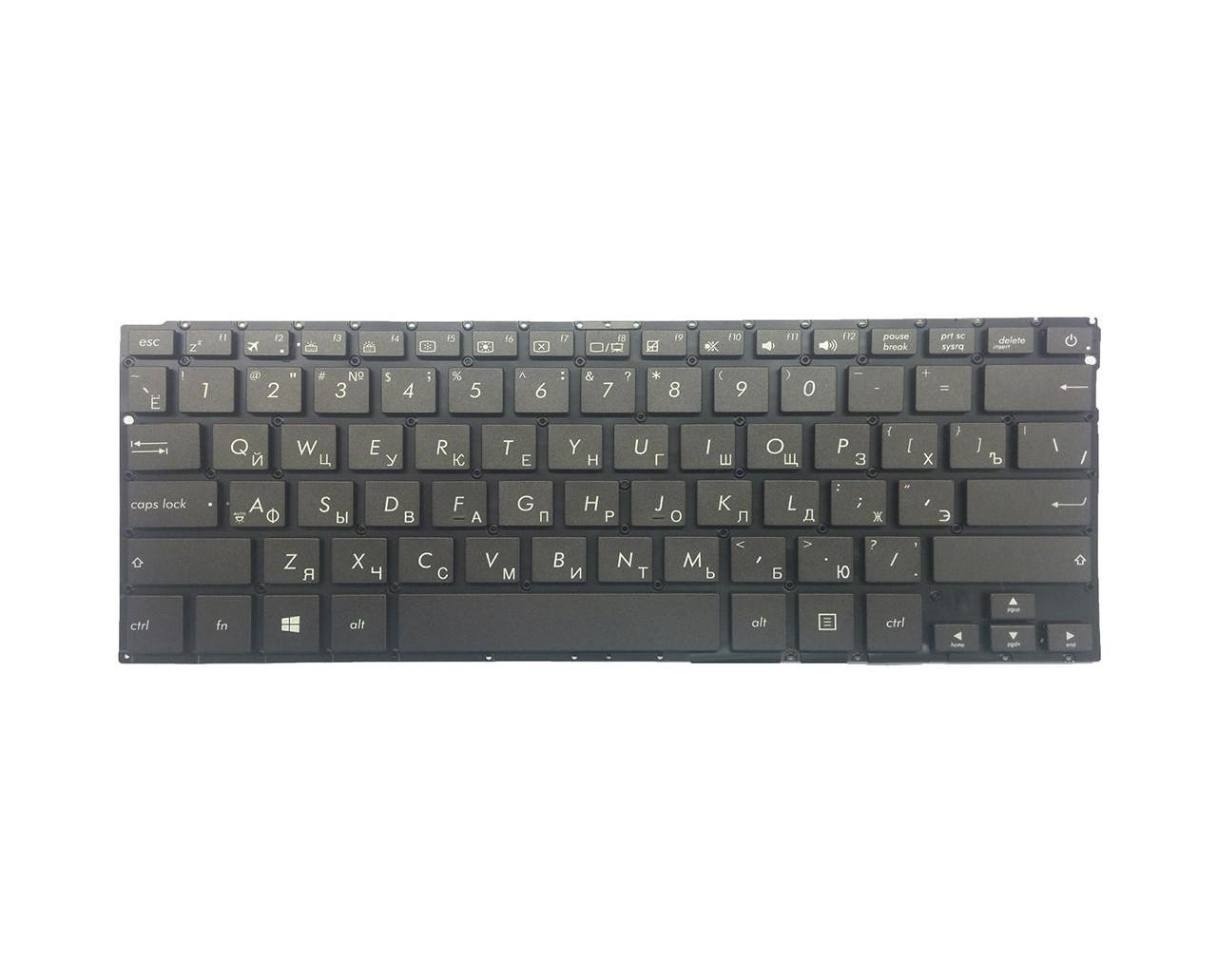 Клавиатура для ноутбука Asus UX303 UX303LN с подсветкой клавиш матовая (0KNB0-3630RU00)