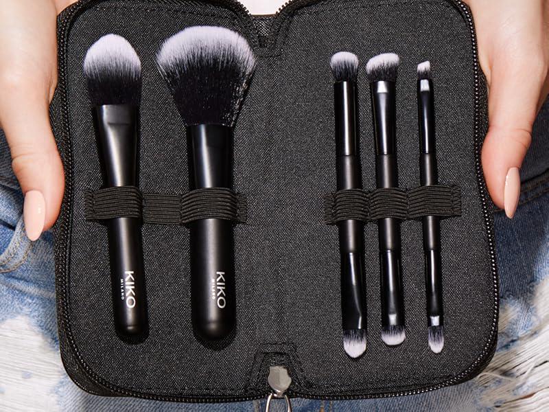 ᐉ Набір пензлів для подорожі Travel Brush Set Kiko Milano