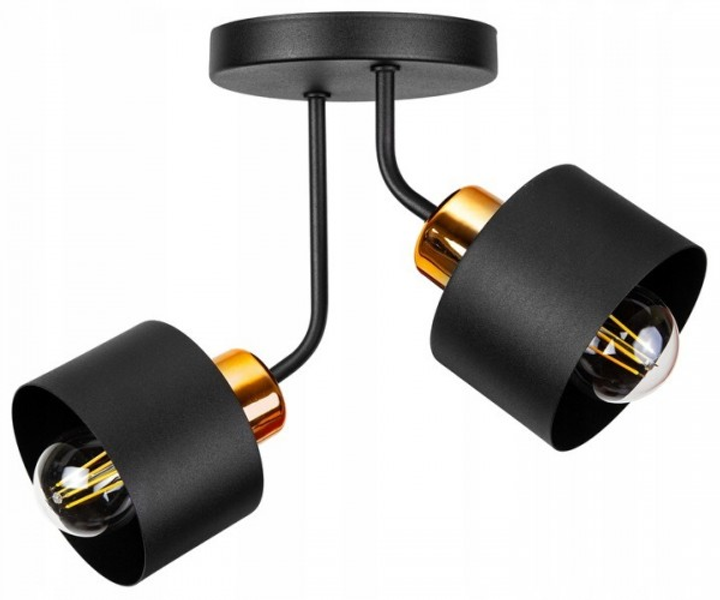 Подвесной светильник Boko 2 Blac/Copper (PL-0002863 M/Black/Copper)