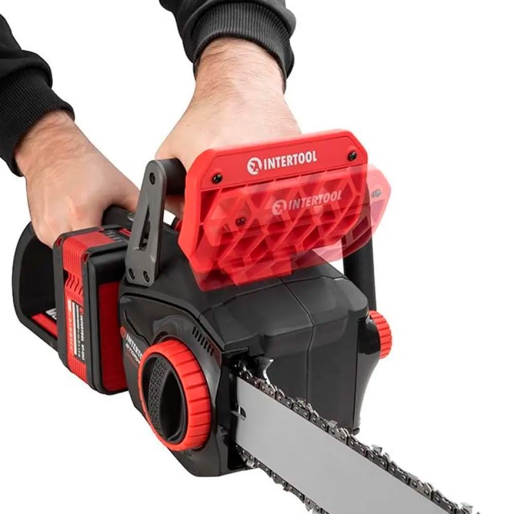 Аккумуляторная цепная пила Intertool WT-9211 - фото 10 Аккумуляторная цепная пила Intertool WT-9211 - фото 10