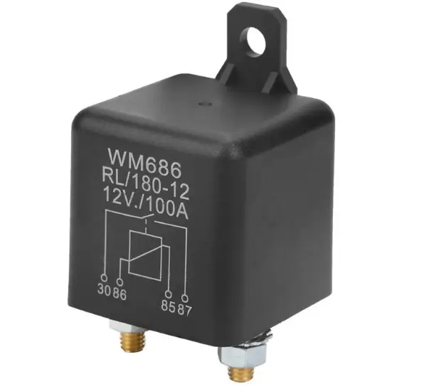 Реле пусковое электромагнитное автомобильное RL/180-12/12 В/100A (WM686) - фото 2 Реле пусковое электромагнитное автомобильное RL/180-12/12 В/100A (WM686) - фото 2