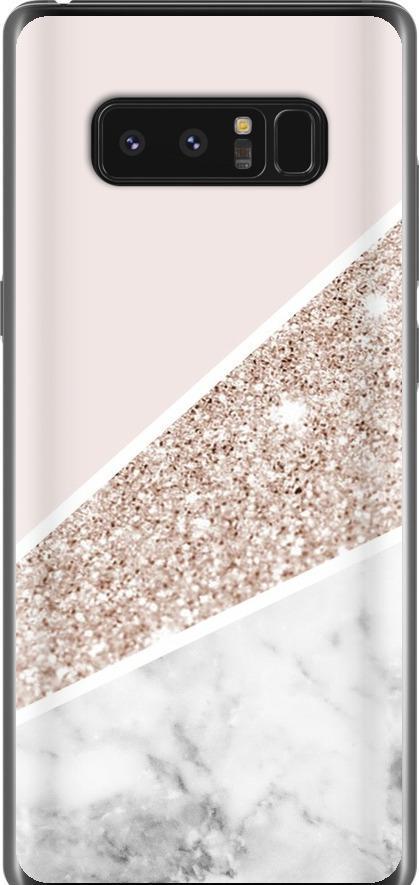 Чехол на Samsung Galaxy Note 8 Пастельный мрамор (4342u-1020-42517)