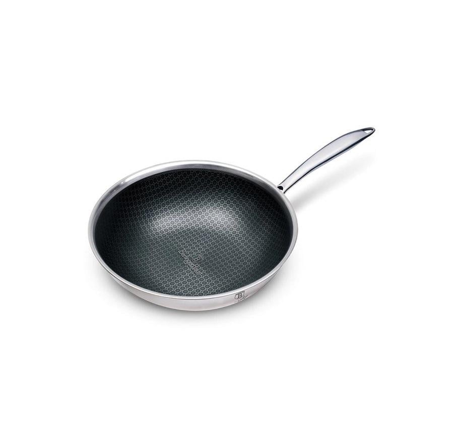 Сковорода-wok Berlinger Haus з нержавіючої сталі з антипригарним покриттям 28х5 см