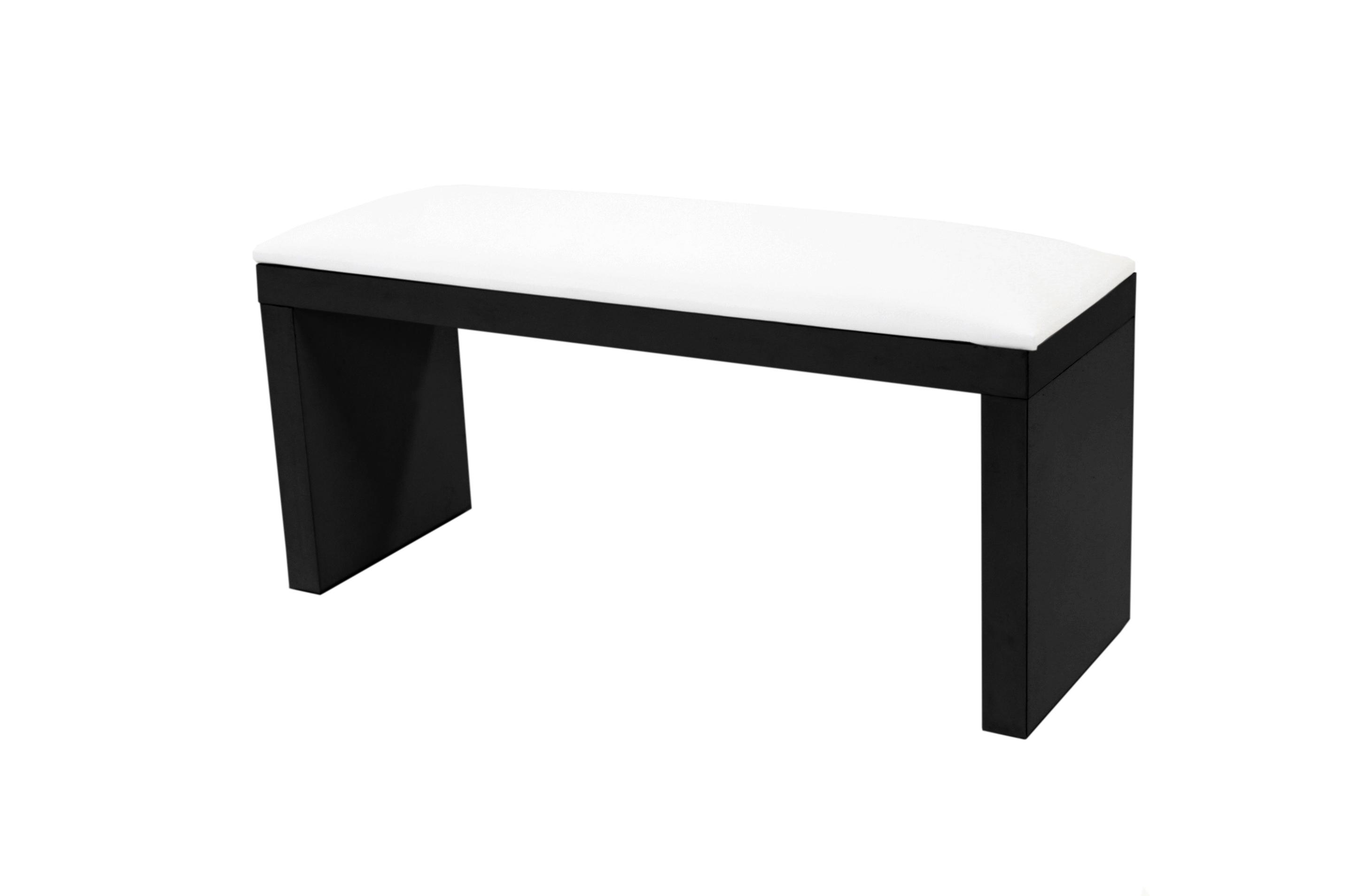 Манікюрна підставка для рук MrHelix Білий на чорних ніжках