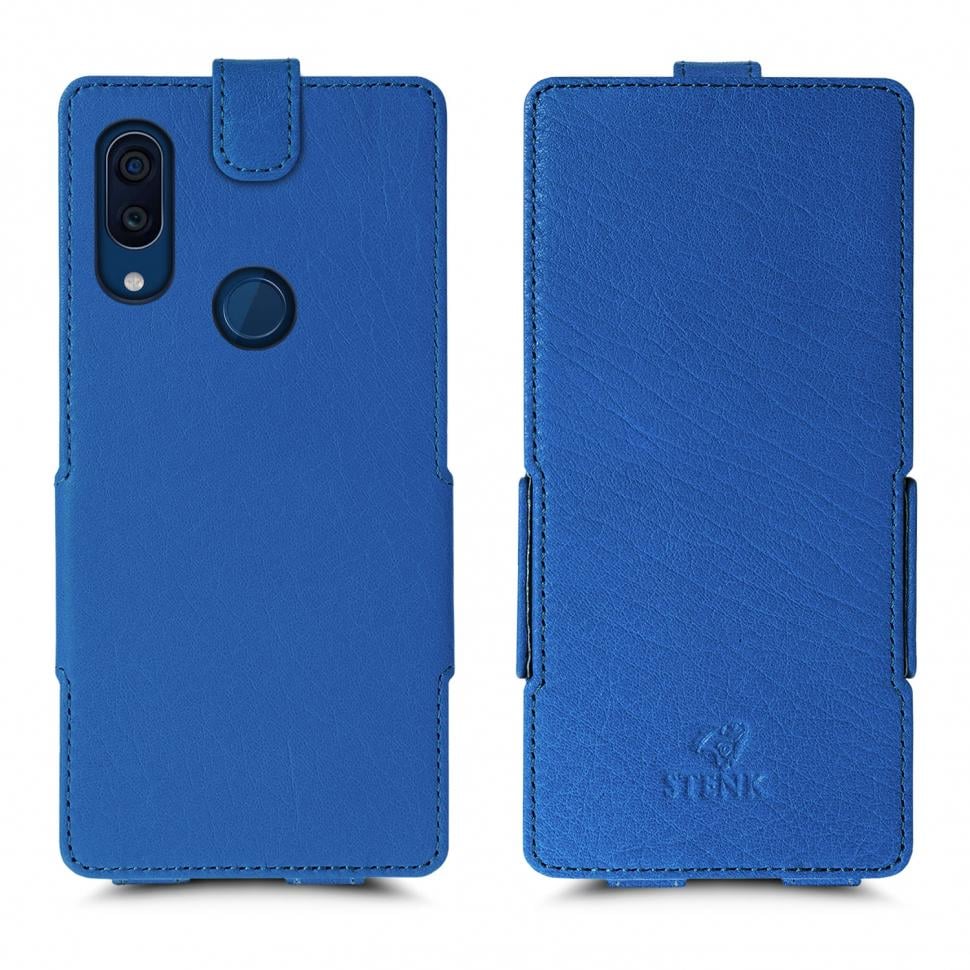 Чехол флип Stenk Prime для ZTE Axon 9 Pro Ярко-синий (67070)