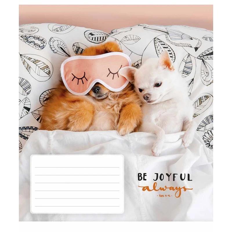 Зошит учнівський "Be joyful always" 012-3263L-1 в лінію 12 аркушів
