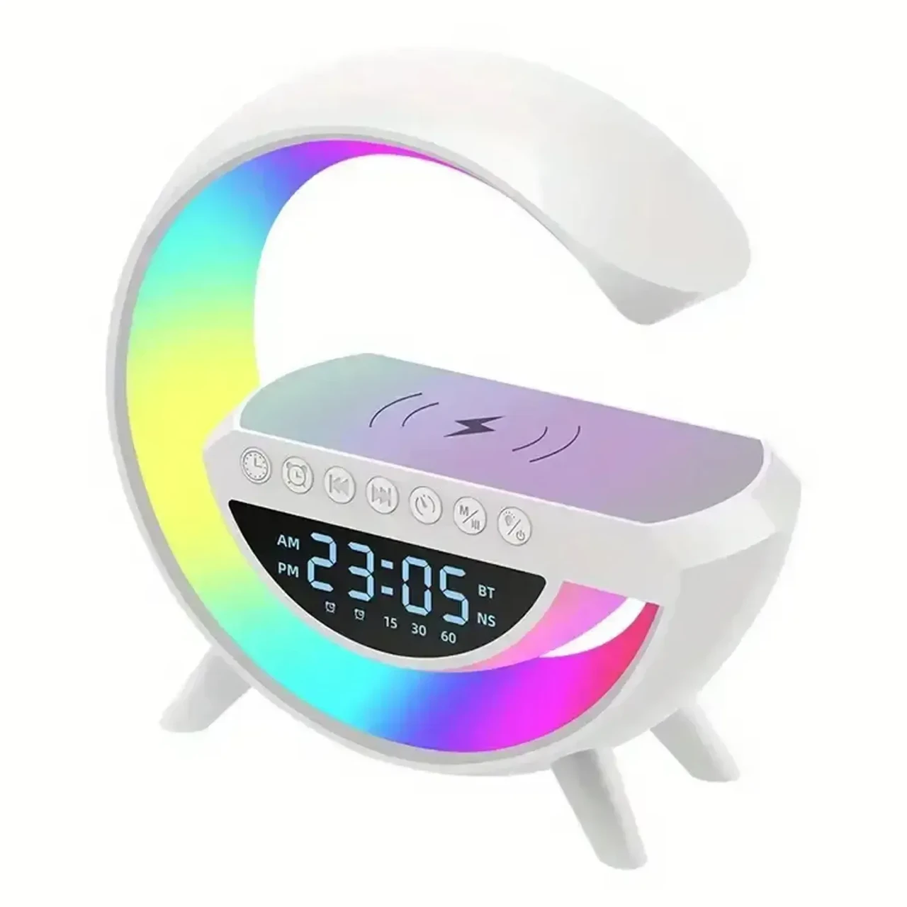 Ночник настольный Rainbow Light-Wireless с Bluetooth колонкой RGB (2764501355)