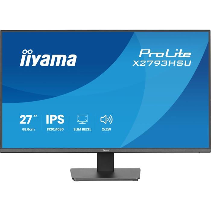 Монитор Iiyama ProLite X2793HSU-B1 Matte Black (35386436)