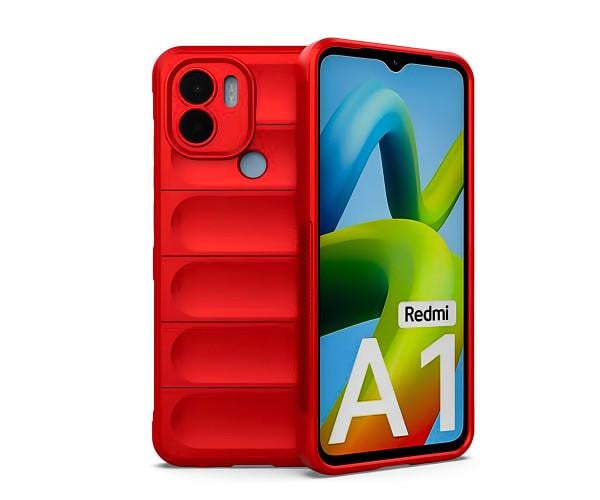 Чехол-накладка Ricco Phantom Shield для Xiaomi Redmi A1 Plus / A1 Plus с защитой при падении Красный