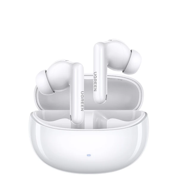 Наушники беспроводные UGREEN WS206 HiTune T3 PRO с активным шумоподавлением Bluetooth 5.4 White (35725) Наушники беспроводные UGREEN WS206 HiTune T3 PRO с активным шумоподавлением Bluetooth 5.4 White (35725)