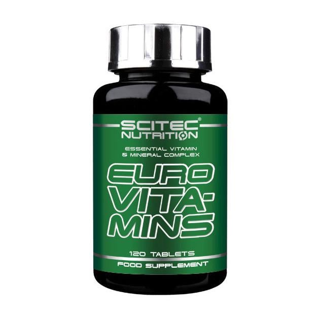 Мультивітаміни Scitec Nutrition Euro Vita-Mins 120 капс. (02096-01)