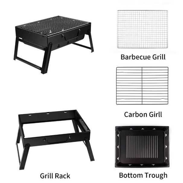 Гриль портативний Grill Portable складаний барбекю - фото 8