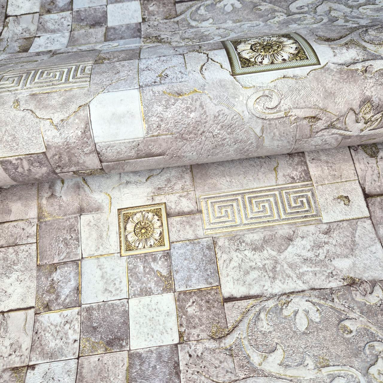 Шпалери вінілові Слов'янські шпалери 5792-06 для спальні/кімнати/кухні/вітальні/коридору 10,05x0,53 м Пудровий (2526210219) - фото 2 Шпалери вінілові Слов'янські шпалери 5792-06 для спальні/кімнати/кухні/вітальні/коридору 10,05x0,53 м Пудровий (2526210219) - фото 2