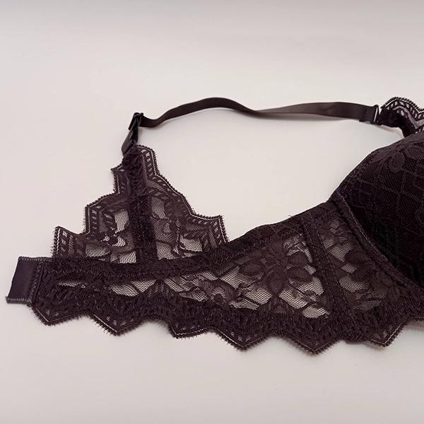 Комплект нижнего белья 80B Сливовый (0553) - фото 2 Комплект нижнего белья 80B Сливовый (0553) - фото 2