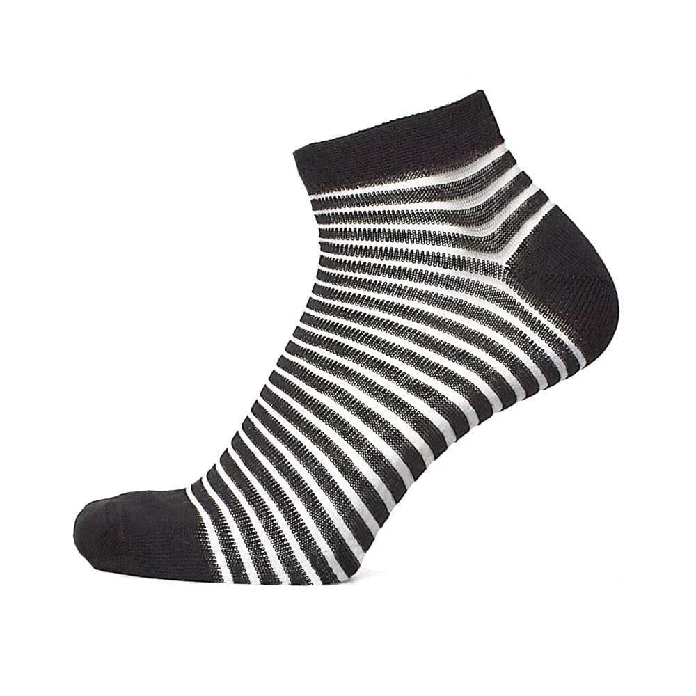 Носки универсальные в сетку Super Socks 022.111 капрон полоска р. 39-42 Черный