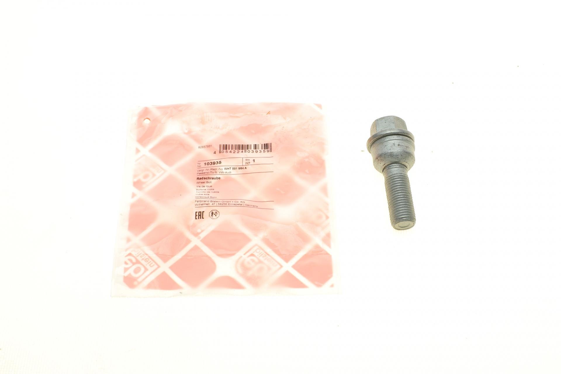 Болт колеса FEBI BILSTEIN VW Amarok/Crafter/T5/T6 09- M14x1,5 - (103935)