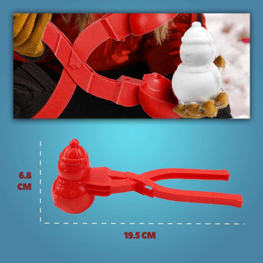 Снежнолепка детская Снеговик для лепки снежков Красный (23120792) - фото 4 Снежнолепка детская Снеговик для лепки снежков Красный (23120792) - фото 4