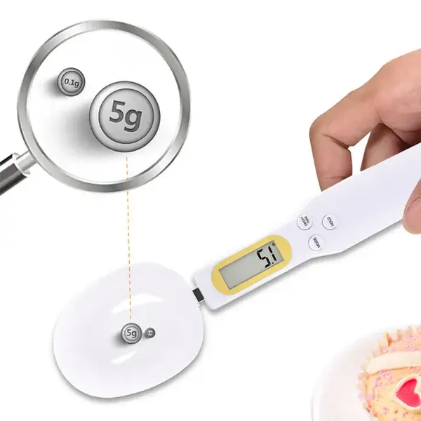 Ложка-ваги Digital Spoon Scale TP-364 цифрова до 500 г Білий (TP-364) - фото 8