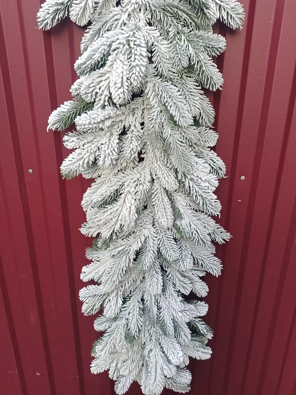 Хвойна гірлянда засніжена лита SGX Елітна 1 м (1494627071) - фото 2 Хвойна гірлянда засніжена лита SGX Елітна 1 м (1494627071) - фото 2