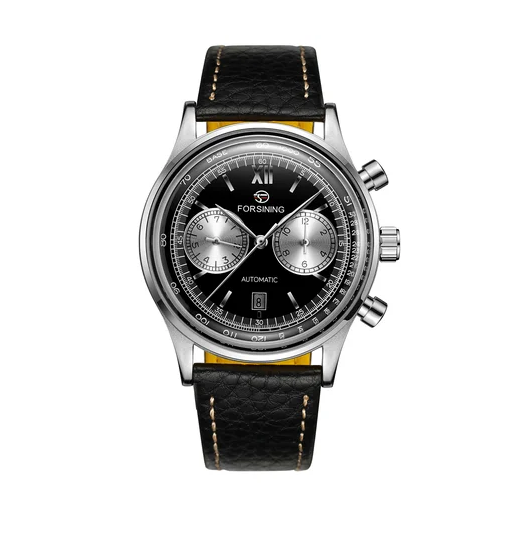 Наручний годинник Forsining 6921 Silver/Black Наручний годинник Forsining 6921 Silver/Black