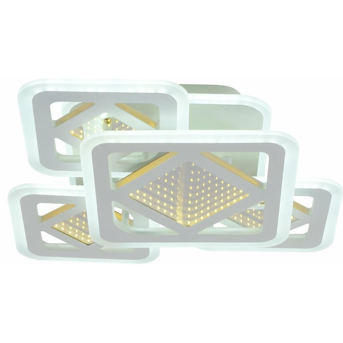 Люстра Sirius LI8885/4C WH BL+YL 118W+46W (371844)