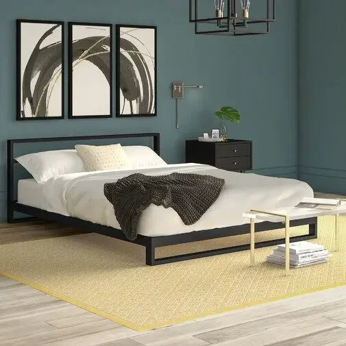 Кровать Loft NS-803 для спальни Черный (3075787529)