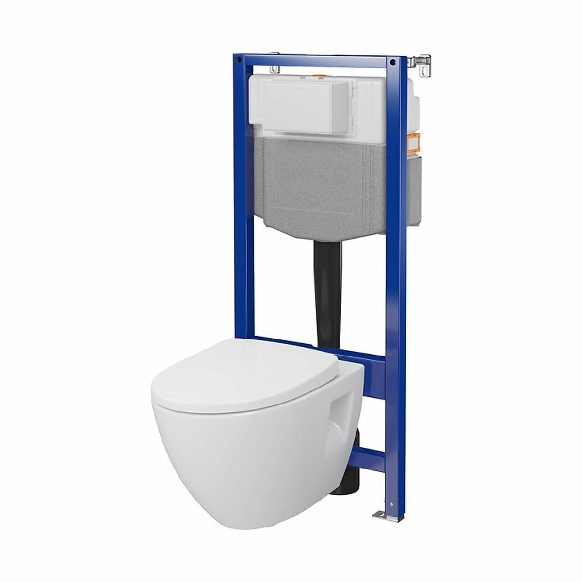 КОМПЛЕКТ С35 ІНСТ СИС-МА AQUA 50 QF MEХАН+ MODUO PLUS ОВАЛЬНЫЙ CLEANON С сид дюр лифт БЕЗ КНОПКИ (000028512)