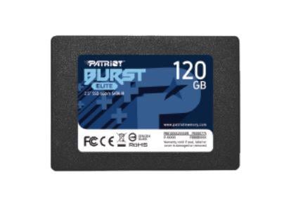 SSD-накопитель Patriot Burst Elite 120GB 2,5" SATAIII TLC (PBE120GS25SSDR)