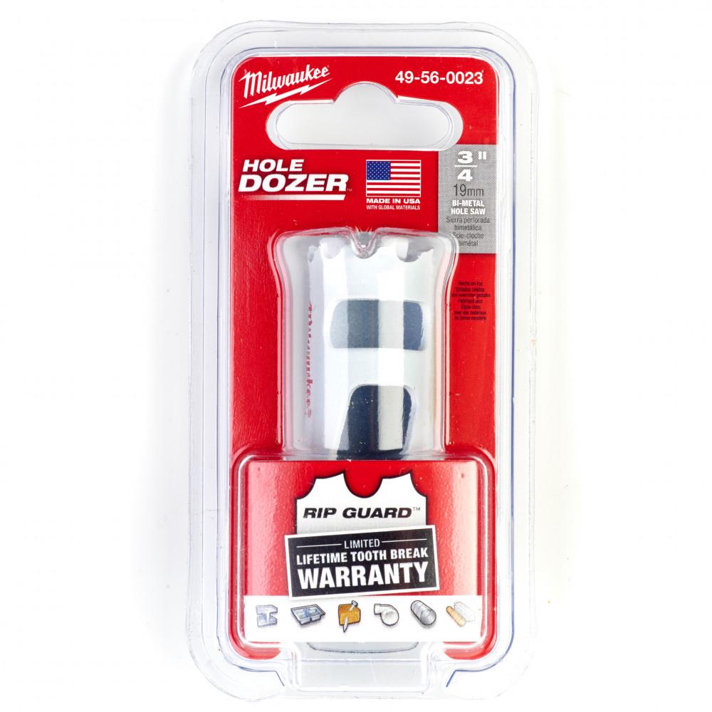 Коронка биметаллическая Milwaukee Hole Dozer с добавлением кобальта 19 мм (49560023) - фото 3 Коронка биметаллическая Milwaukee Hole Dozer с добавлением кобальта 19 мм (49560023) - фото 3