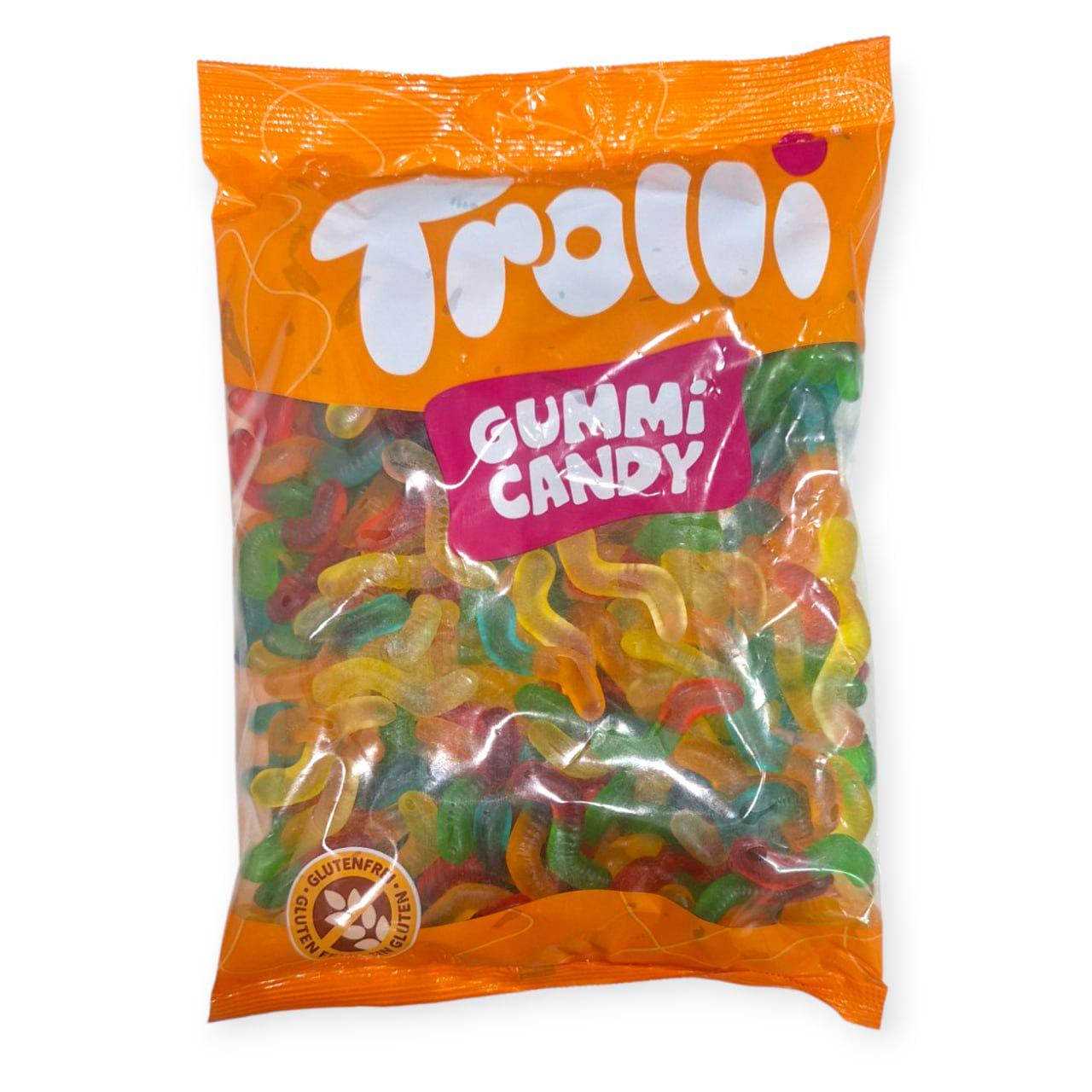 Мармелад фруктовий жувальний Trolli Червʼячки 1 кг (00000006450)