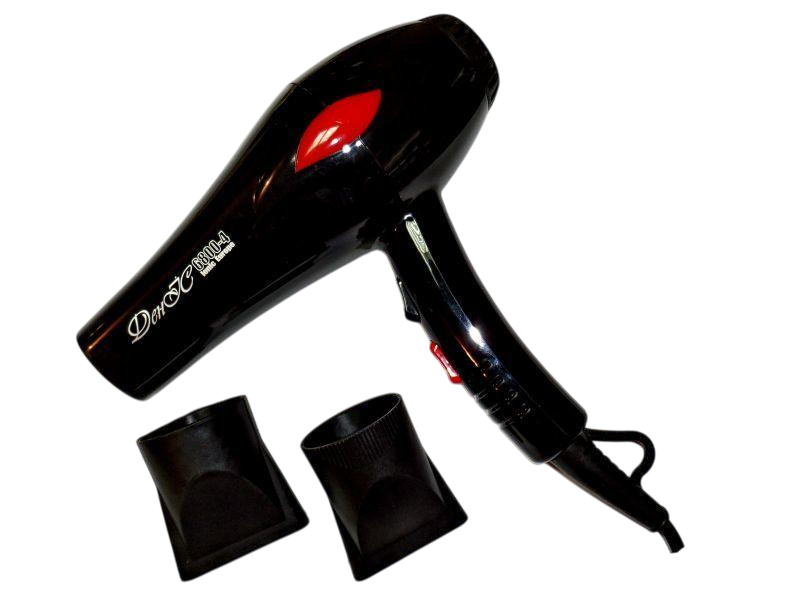 Фен професійний ДенІС professional 6800-4 ION 1800 Вт з 2-ма насадками (1453069894)