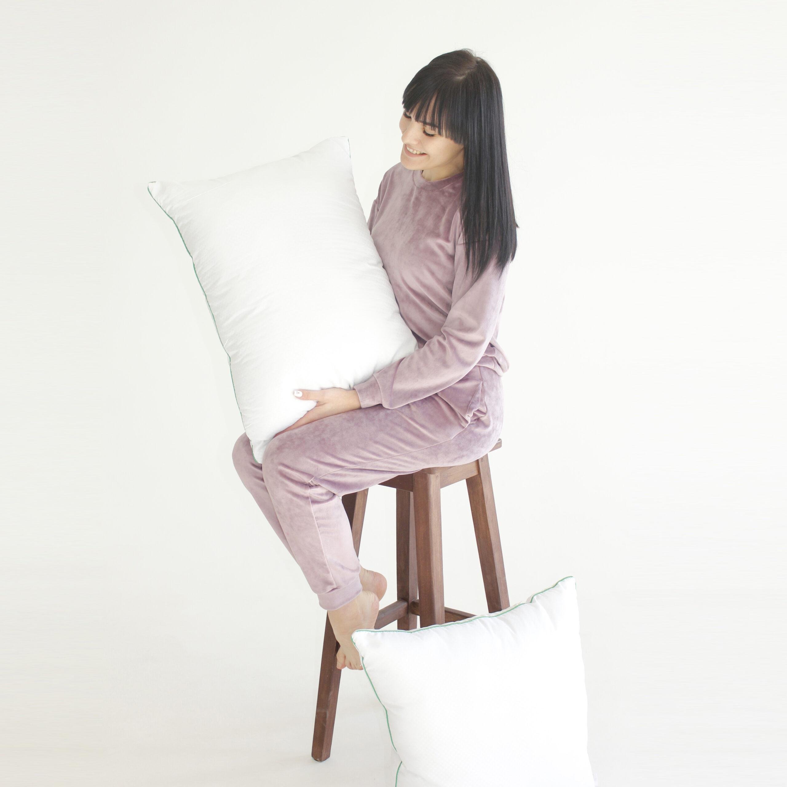 Подушка шовкова MirSon №1567 Eco Vital Silk пружна 50х70 см (2200005198711) - фото 5