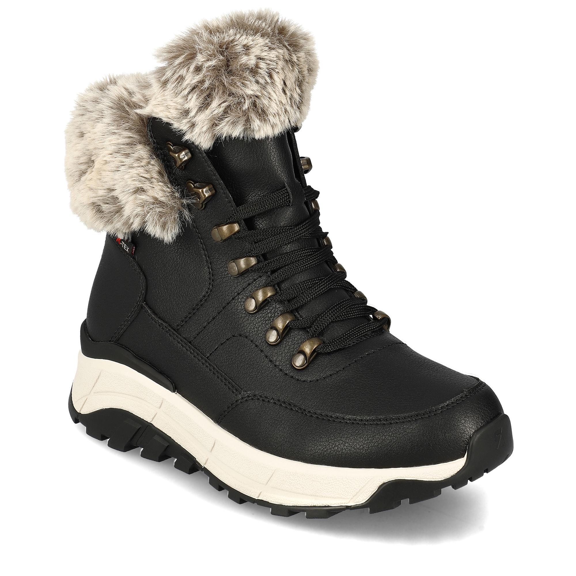 Ботинки женские зимние RIEKER Evolution спортивные р. 41 Черный (013803-41)