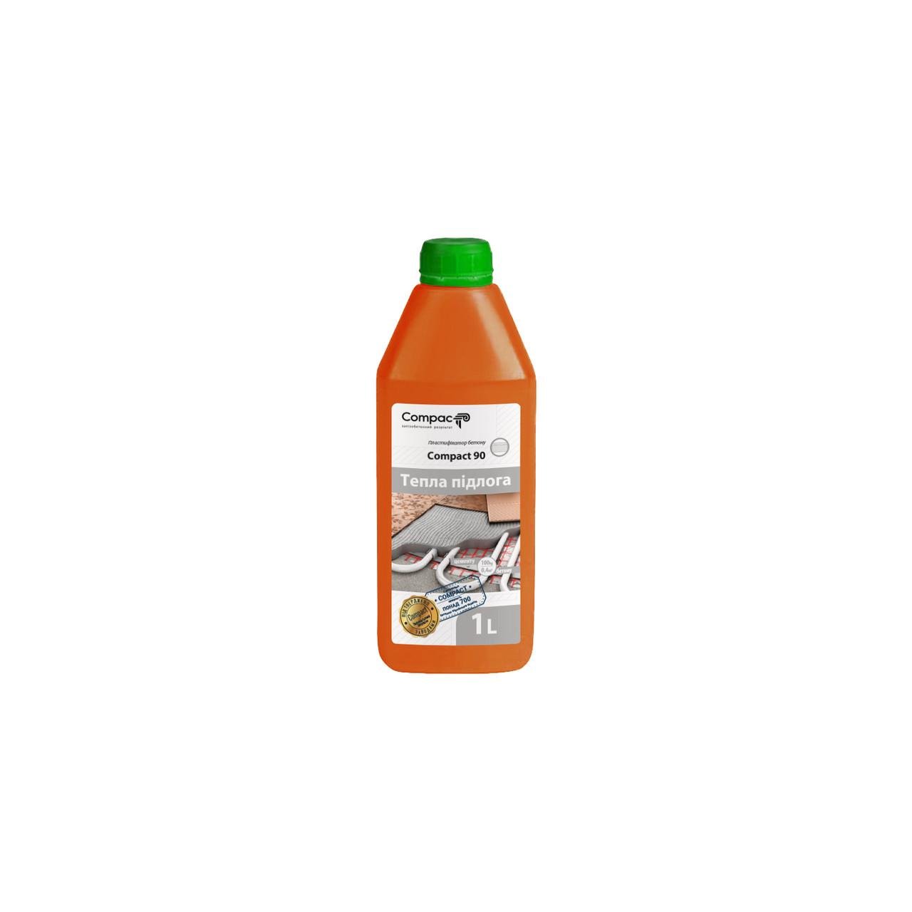 Пластификатор теплый пол Multichem Compact 90 Euro для бетона стяжки 1 л (010911)