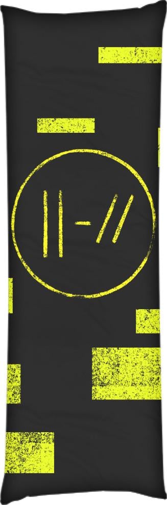 Подушка дакимакура Twenty One Pilots 5 60x180 см (14105945)