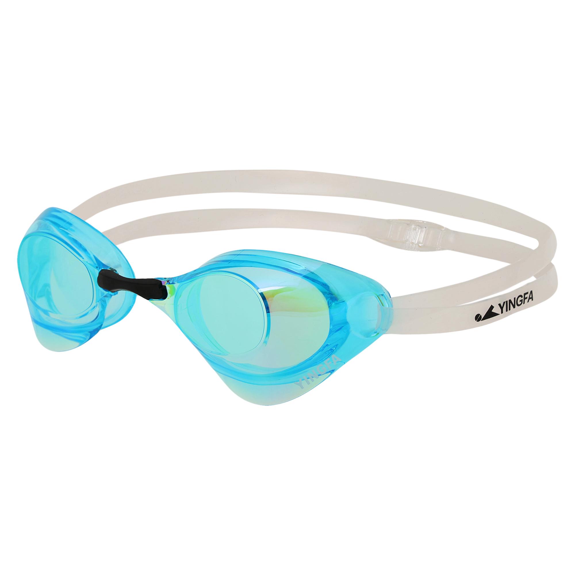 Очки для плавания стартовые YINGFA Y-N1AF-V радужные линзы Синий (Y-N1AF-V_Синий)