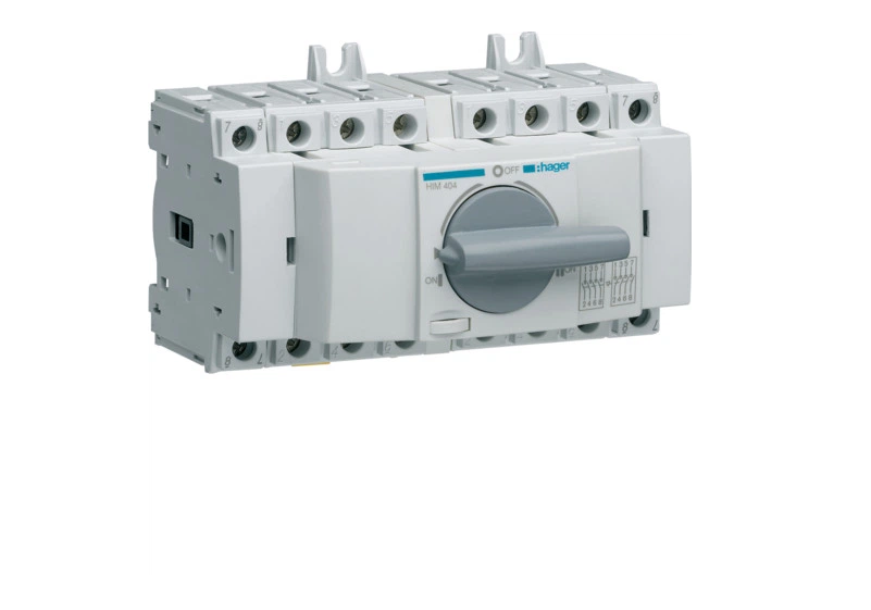 Переключатель трехпозиционный Hager ввод резерва I-0-II HIM404 4P 40А (33049475)