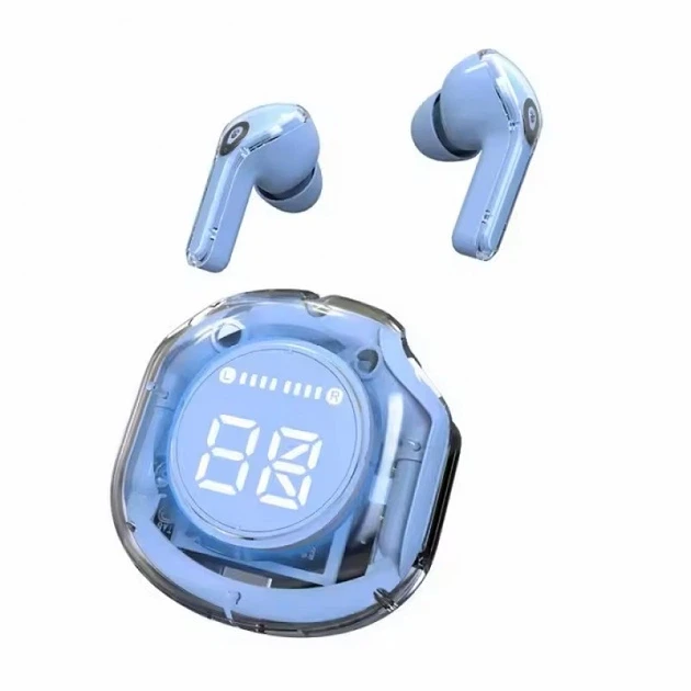Наушники TWS Ultrapods Pro Bluetooth 5.3 с шумопоглощением и дисплеем Голубой (MX-00008865Q) Наушники TWS Ultrapods Pro Bluetooth 5.3 с шумопоглощением и дисплеем Голубой (MX-00008865Q)