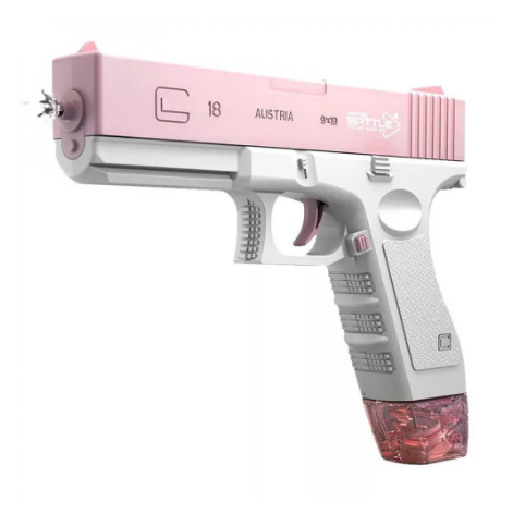 Пистолет детский Water Gun Glock USB Pink (11066715) - фото 1