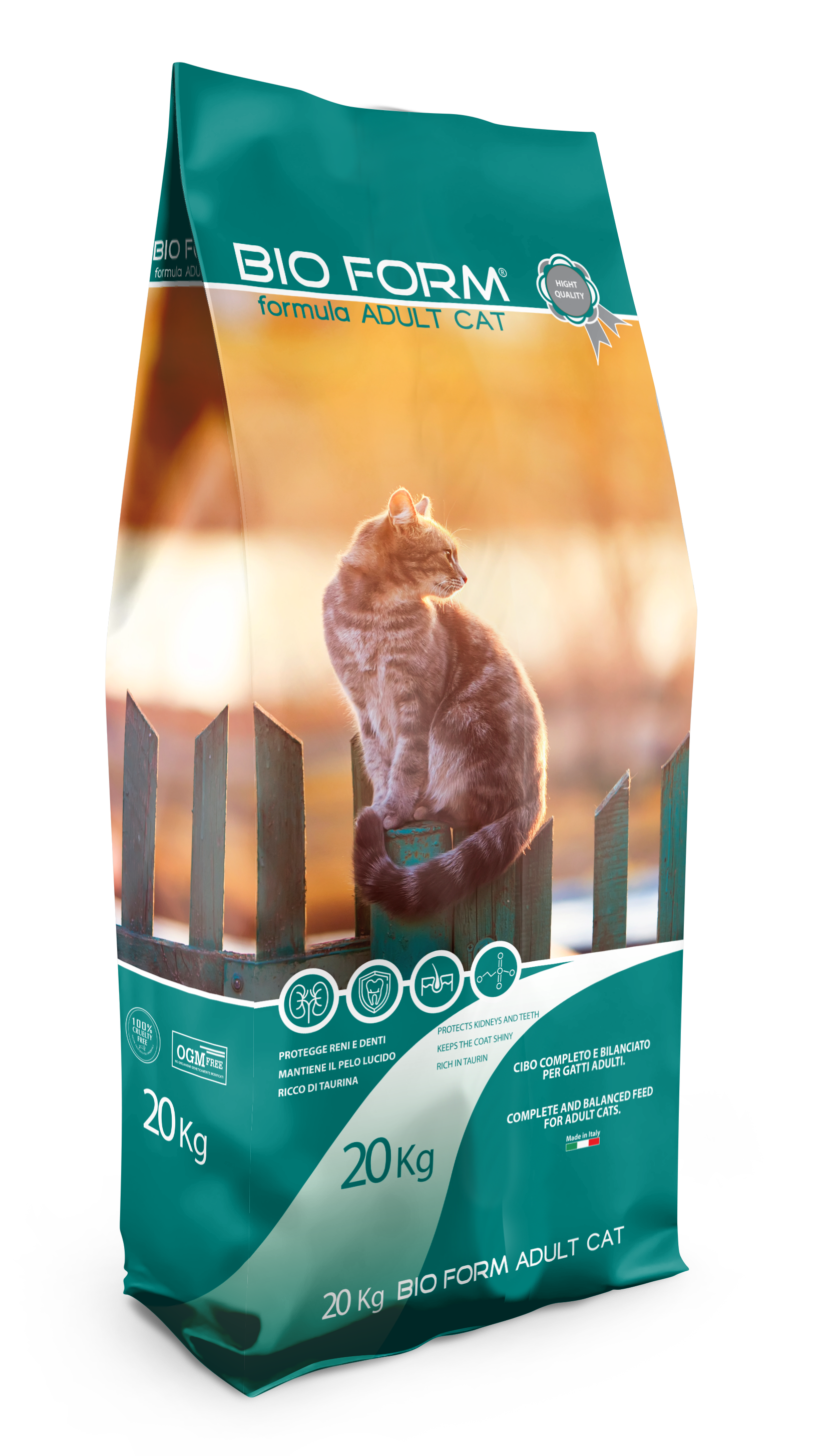 Корм сухой для котов Bio Form Cat Mix 20 кг (12665015)