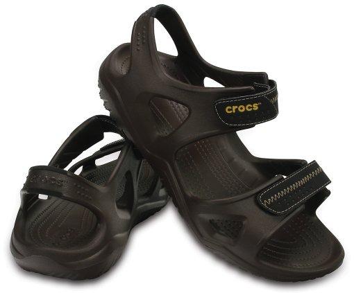 Сандалі Crocs Swiftwater River Sandal р. M11/44 28,5 см Espresso/Tan (203965) - фото 3