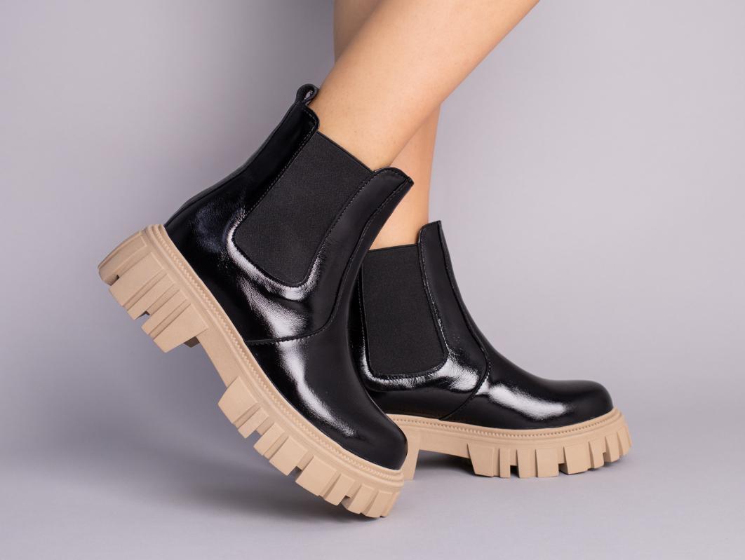 Челсі жіночі зимові р. 35 Чорний (5588-2з/35)