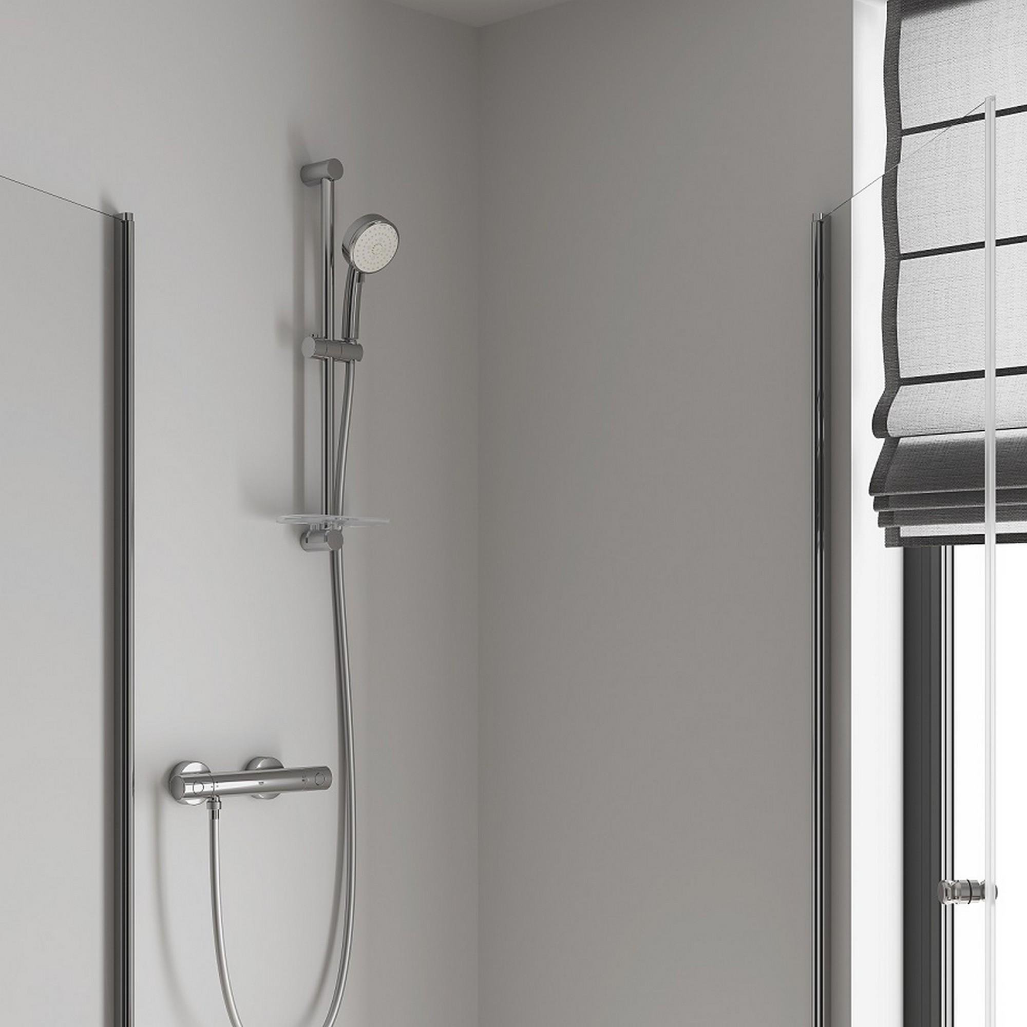 Змішувач для душу Grohe Grohtherm 800 Cosmopolitan 34765000 з термостатом Хром (97087) - фото 7