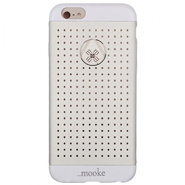 Чехол накладка Mooke Busi Series for iPhone 6/6S, Silver