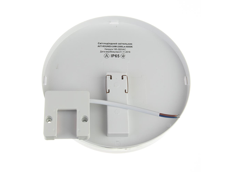Светильник светодиодный накладной AVT DownLight ЖКХ CRONA круглый 48 Вт 5000К (25232241) - фото 3 Светильник светодиодный накладной AVT DownLight ЖКХ CRONA круглый 48 Вт 5000К (25232241) - фото 3
