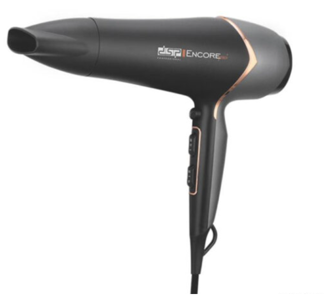 Фен для укладки волос DSP 30328 с холодным воздухом Черный (22901162)